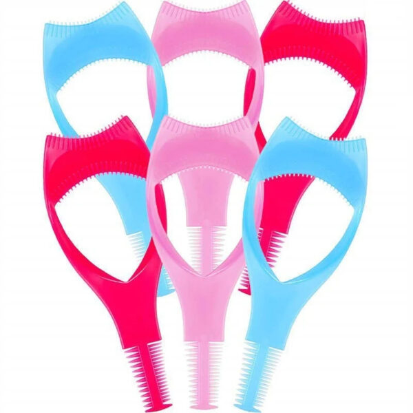 2PCS Mascara Applicator Eyelash Mask Applicator Shield Lashes for Painting Eyelashes Risers Tool Mascara Guard Curler Woman - Image 2