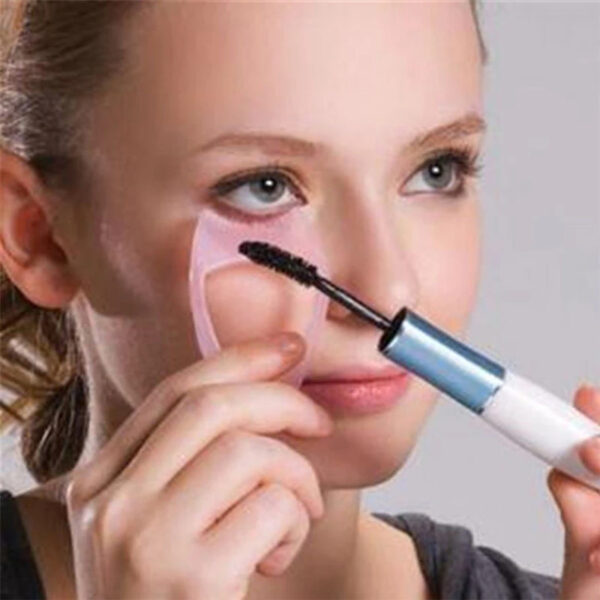 2PCS Mascara Applicator Eyelash Mask Applicator Shield Lashes for Painting Eyelashes Risers Tool Mascara Guard Curler Woman - Image 3