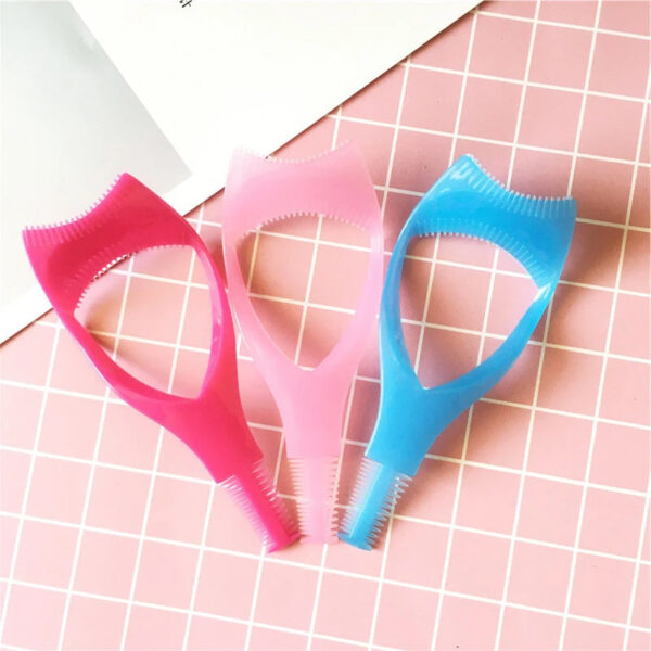 2PCS Mascara Applicator Eyelash Mask Applicator Shield Lashes for Painting Eyelashes Risers Tool Mascara Guard Curler Woman