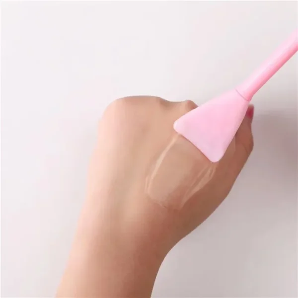 Double Ended Silicone Face Mask Brush, Facial Cleansing Brush, Premium Soft Facial Masks Other Skin Care Applicator Tool for Cream, Body Lotion, Moisturizer - Image 4
