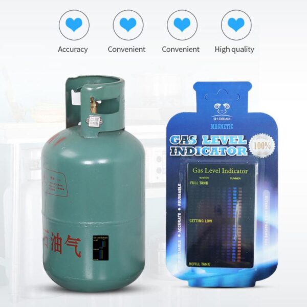 Magnetic Gas Level Indicator gas capacity Test sticker Card residual indicator items Cylinder empty Alarm Alerts - Image 11