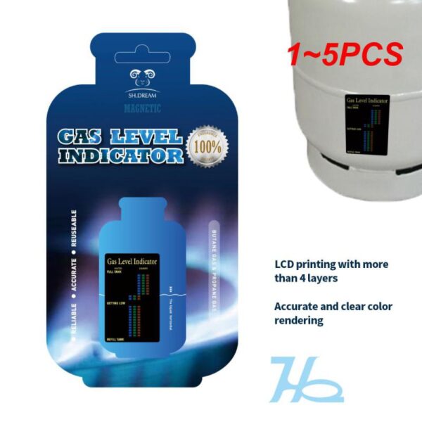 Magnetic Gas Level Indicator gas capacity Test sticker Card residual indicator items Cylinder empty Alarm Alerts - Image 5