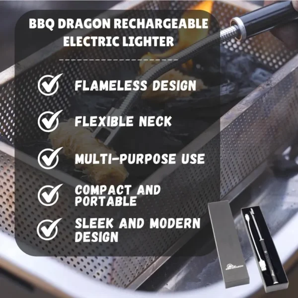 Candle Lighter, Electric Lighter Rechargeable USB Lighter  Electric Lighters with LED Battery Display Screen for Aromatherapy Candle BBQ Camping - Image 5