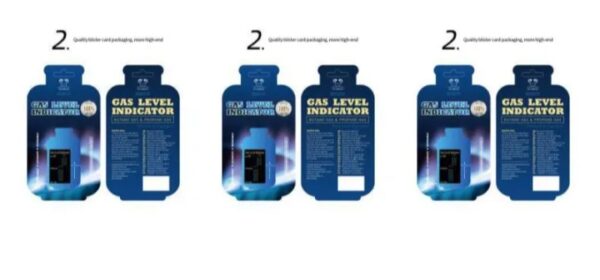 Magnetic Gas Level Indicator gas capacity Test sticker Card residual indicator items Cylinder empty Alarm Alerts - Image 3