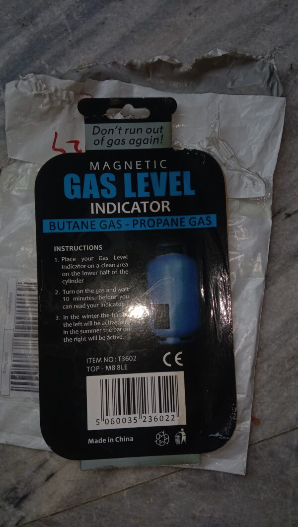 Magnetic Gas Level Indicator gas capacity Test sticker Card residual indicator items Cylinder empty Alarm Alerts - Image 8