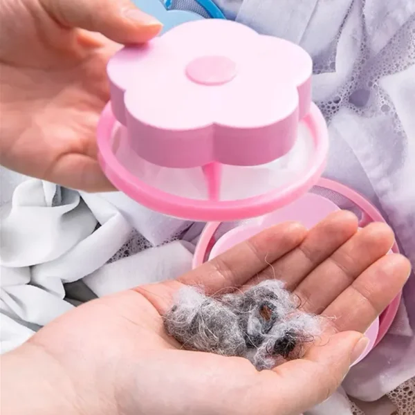 Pet Hair Remover Washing Machine Floating Lint Filter Bag Reusable Laundry Ball Clothes Hair Cleaning Tools Cat Hair Catcher - Image 3