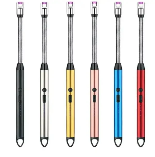 Candle Lighter, Electric Lighter Rechargeable USB Lighter  Electric Lighters with LED Battery Display Screen for Aromatherapy Candle BBQ Camping - Image 3