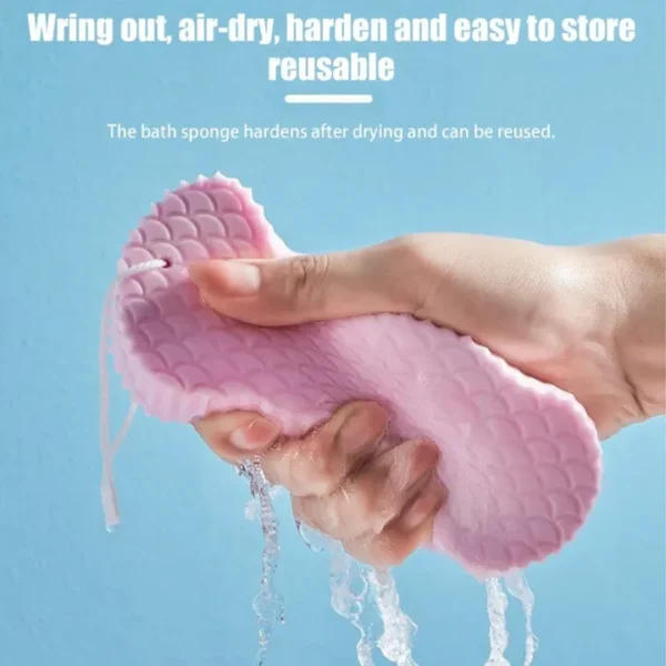 Soft Sponge Body Scrubber Bath Exfoliating Scrub Sponge Shower Brush Body Skin Remover cleaning body - Image 5