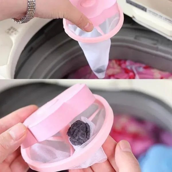 Pet Hair Remover Washing Machine Floating Lint Filter Bag Reusable Laundry Ball Clothes Hair Cleaning Tools Cat Hair Catcher - Image 8